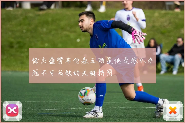 徐杰盛赞布伦森五颗星他是球队夺冠不可或缺的关键拼图